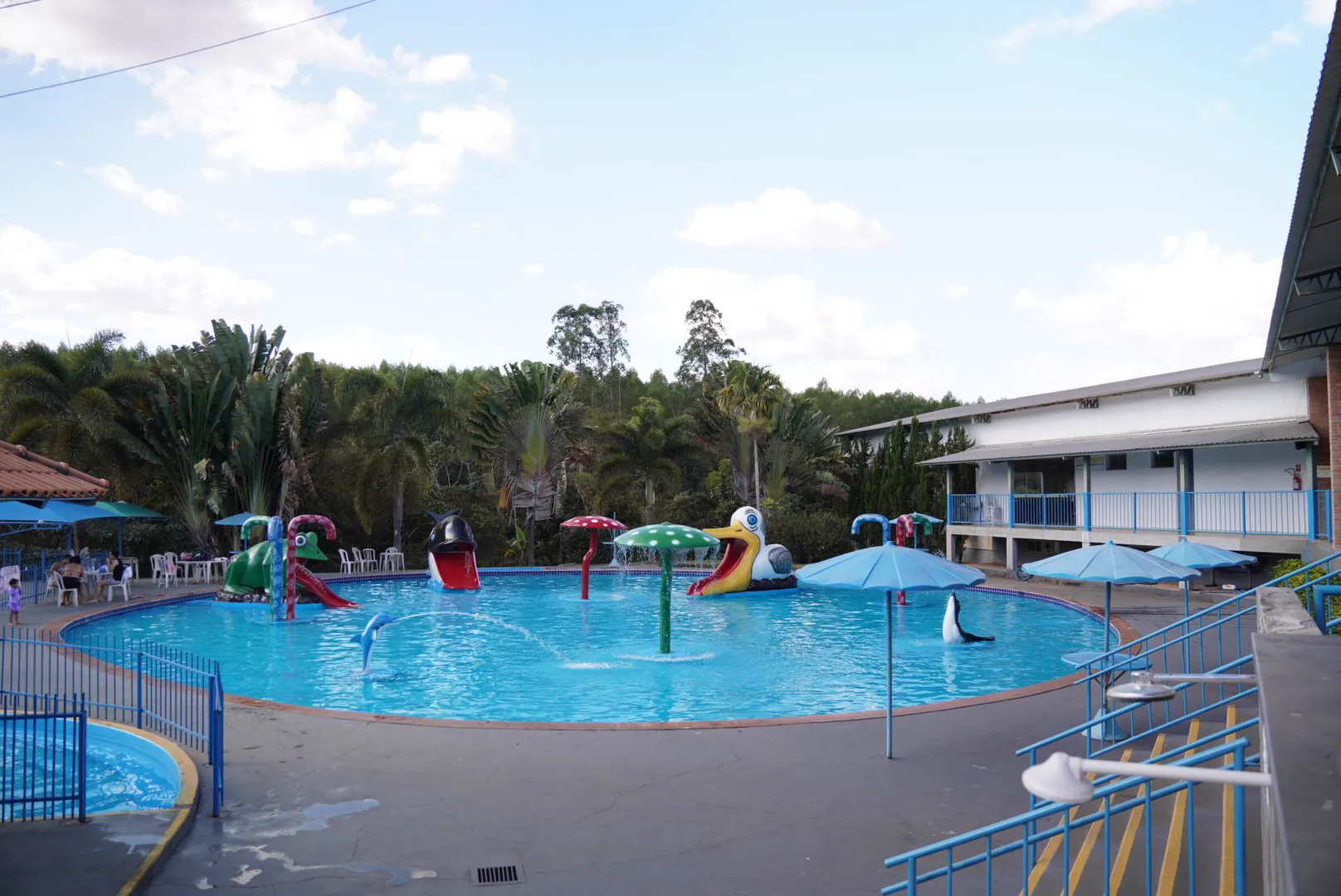 Parque aquático infantil