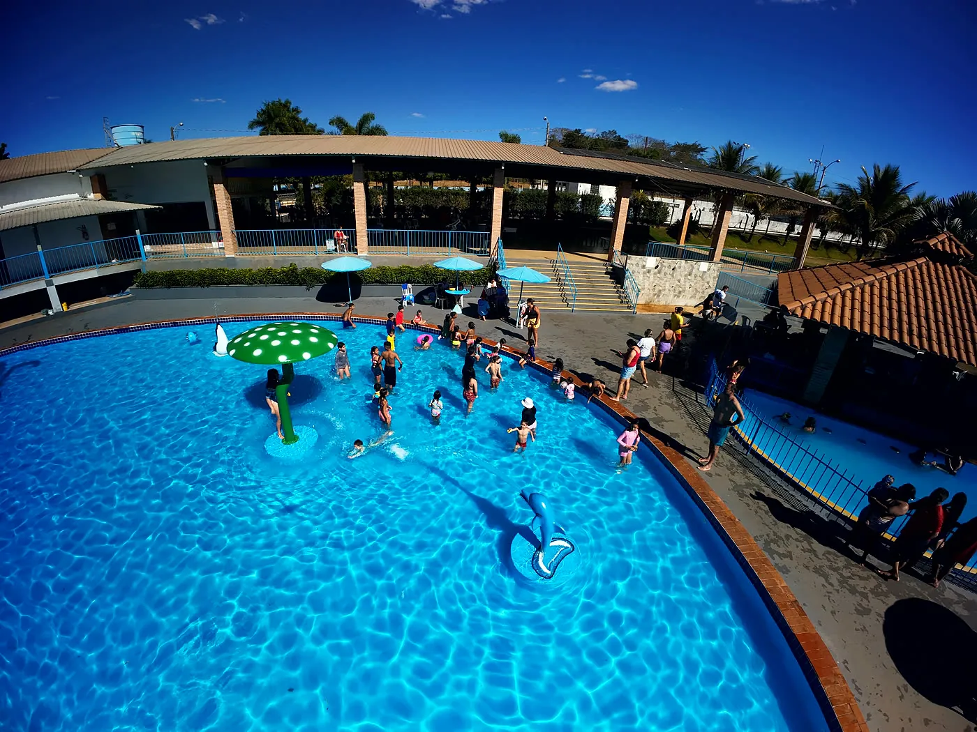 Piscina do Clube Tô de Boa